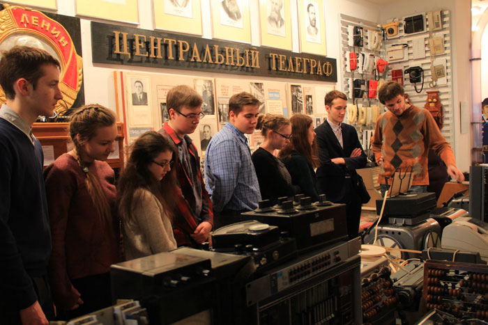 Награждение в Музее истории телеграфа Награждение в Музее истории телеграфа