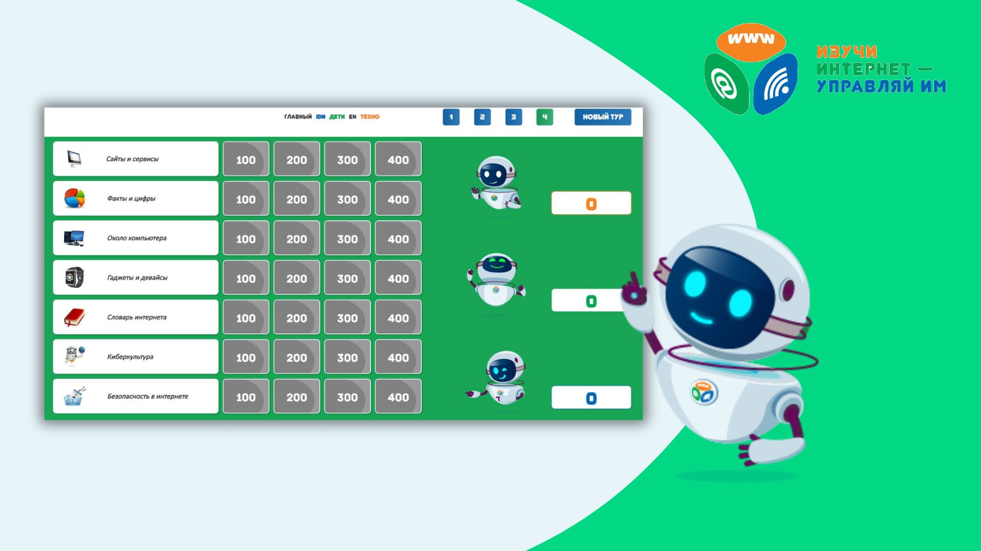 Викторина «Изучи интернет»: масштабные изменения Викторина «Изучи интернет»: масштабные изменения